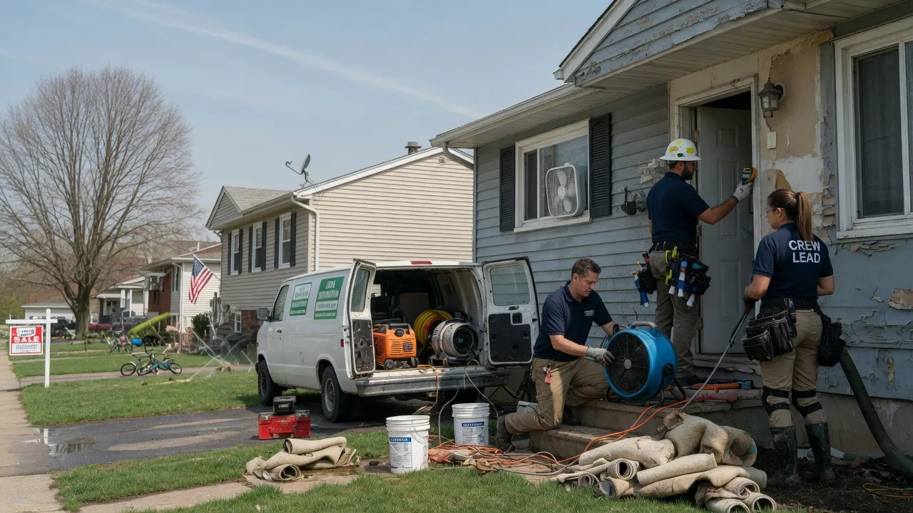 Flood Cleanup in Newton Falls, OH near me